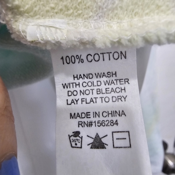 Psycho Tuna Tie Dye Cropped Graphic Hoodie Size L - Picture 8 of 10